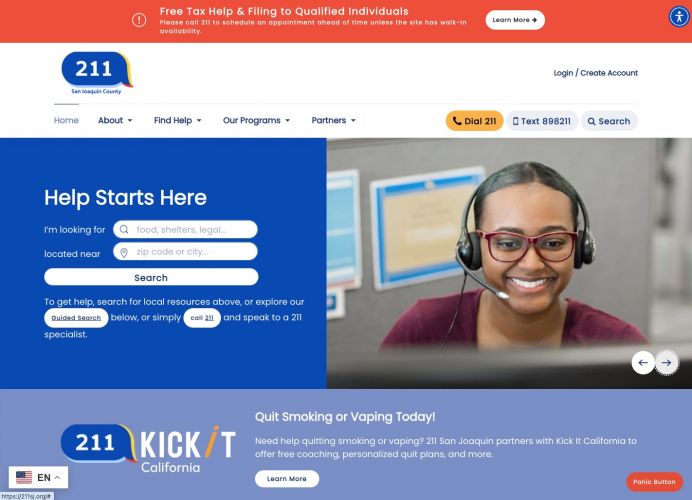 Custom Websites for 211's